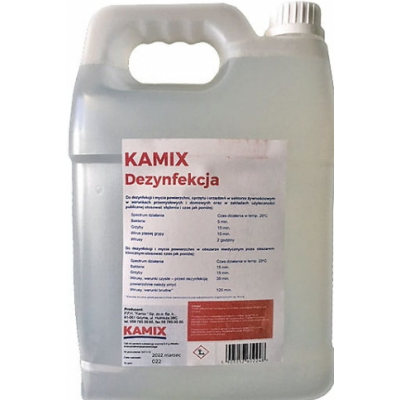 Kamix Płyn do dezynfekcji powierzchni medycznych i w gastronomii 5 L