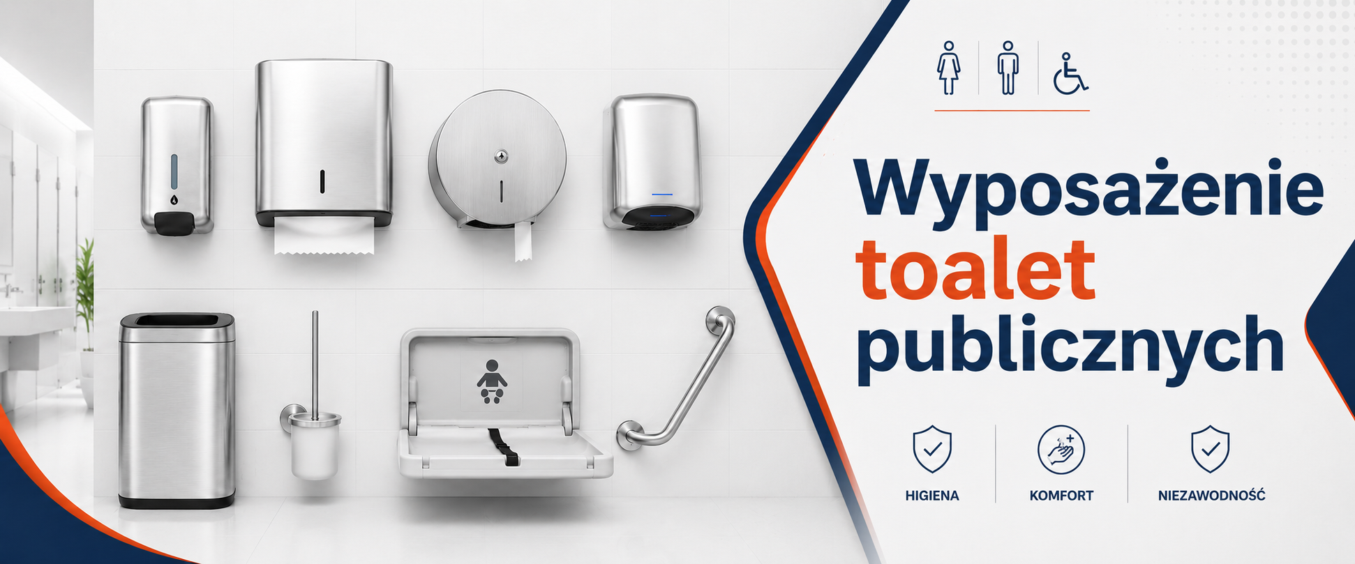 Wyposażenie toalet publicznych