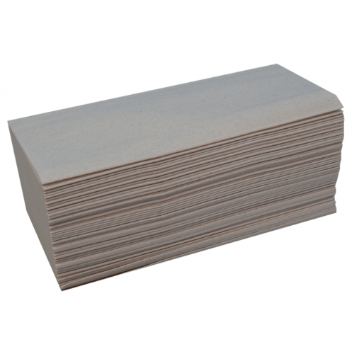 Biały jednowarstwowy ręcznik papierowy 5000szt. Katrin Basic Hand Towel Zig Zag Natural