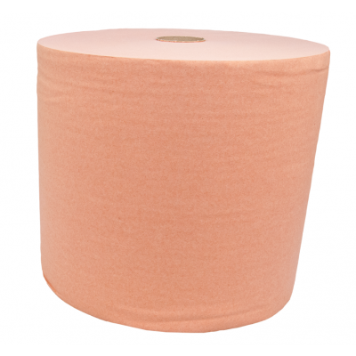 Brązowe jednowarstwowe czyściwo papierowe 1000m Katrin Basic Industrial Towel XL Brown Low Pallet