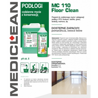 Mediclean Floor Clean 5L płyn do podłóg o zapachu owoców leśnych