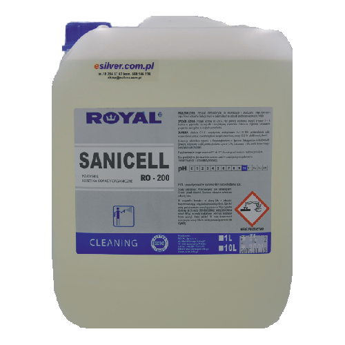 Środek do usuwania zapachu z kratek ściekowych Sanicell 5 l
