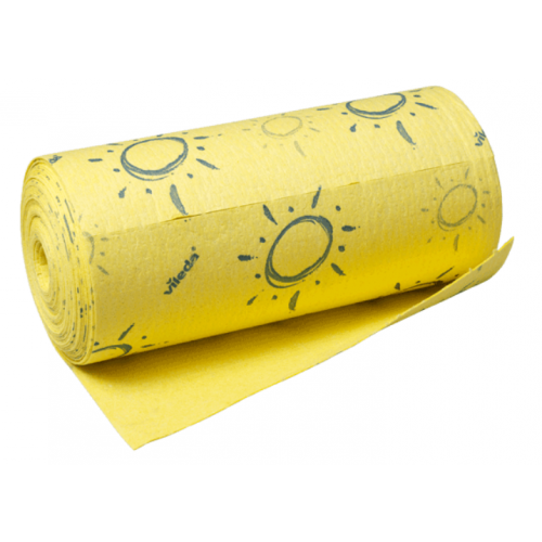Vileda Professional Quick'n Dry żółta ścierka w rolce
