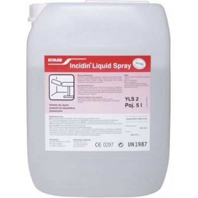 Ecolab Incidin Liquid Spray® szybko działający środek do dezynfekcji 5l
