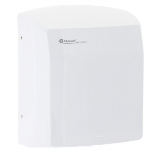 Automatyczna suszarka do rąk Merida Junior Plus EJB108 1640 W, gładki biały ABS o grubości 3 mm