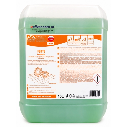 Płyn do mycia i czyszczania podłóg Dolphin Forte 10 l