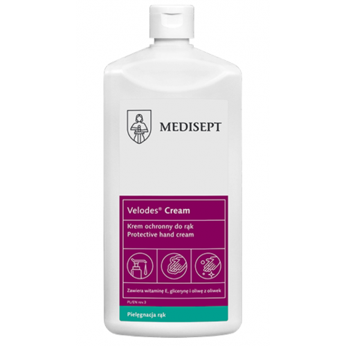 Krem do rąk w butelce 500 ml Medi-line Velodes® Cream