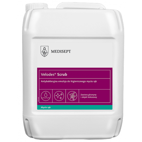 Antybakteryjny preparat do higienicznego mycia rąk Mediline Velodes® Scrub 5l