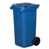 Pojemnik na odpady niebieski 120 litrowy