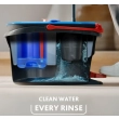 Mop obrotowy Vileda H2prO z dwukomorowym wiadrem i wyciskarką na pedał