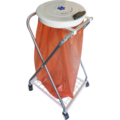 Wozek na odpady medyczne 60 L lub 120 L