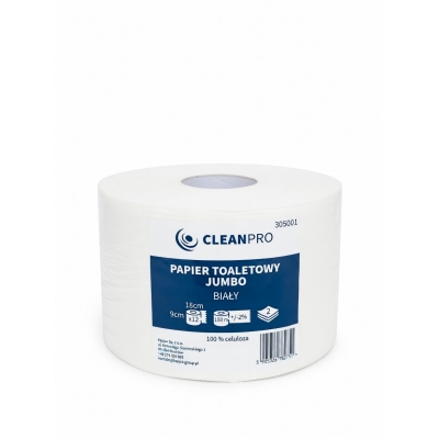 Papier toaletowy biały Jumbo 150m