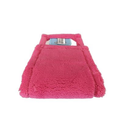 Mop DUO płaski z mikrofazy 40 cm - czerwony
