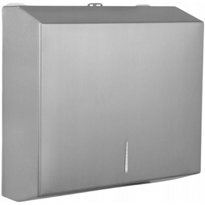 Pojemnik / Dozownik na ręczniki papierowe ZZ Silver - stal matowa