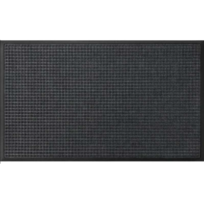 Wycieraczka do butów, mata wejściowa kostka gofrowana 0.9x1.5m szara