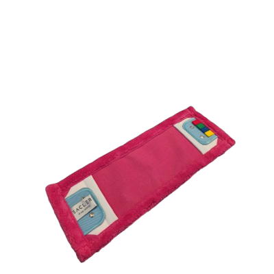 Czerwony mop profesjonalny z mikrofazy DUO 40 cm
