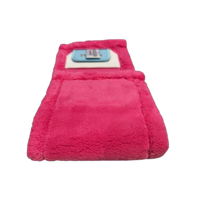 Mop DUO płaski z mikrofazy 40 cm - czerwony