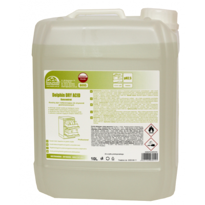 Płyn nabłyszczający do zmywarek Dolphin Dry Acid 20 l