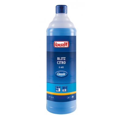 Buzil Blitz Citro - Płyn do mycia wodoodpornych powierzchni 1L