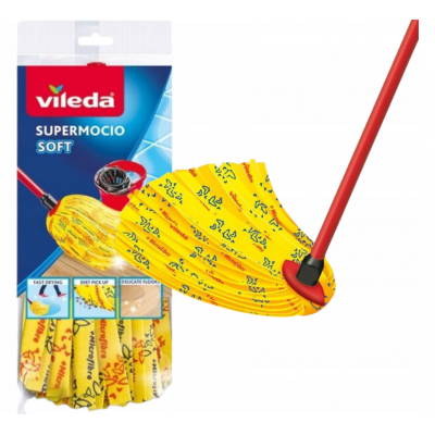 VILEDA mop paskowy SuperMocio Soft + kij