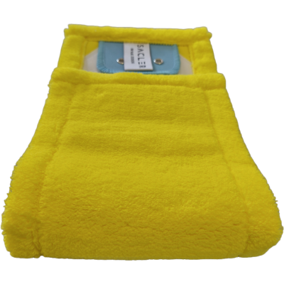 Mop DUO płaski z mikrofazy 40 cm - żółty