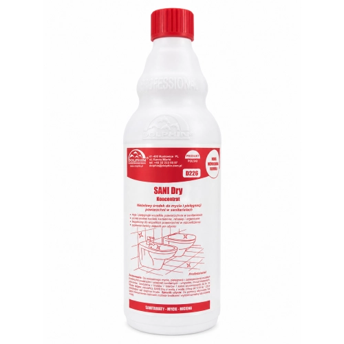 Sani Dry 1l Profesjonalny środek do czyszczenia łazienki Dolphin