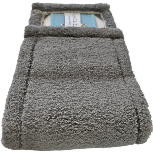 Mop DUO płaski z mikrofazy 40 cm - szary