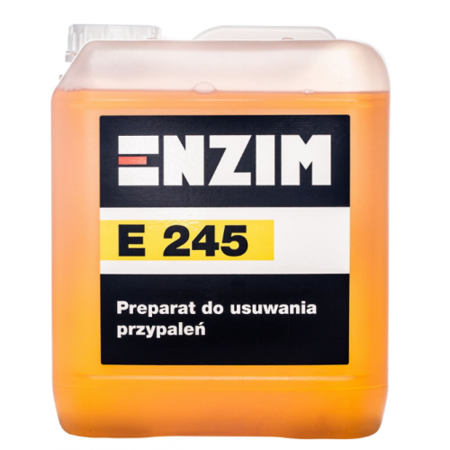Enzim E245 Preparat do usuwania przypalonego tłuszczu, Środek do usuwania przypaleń 5 L