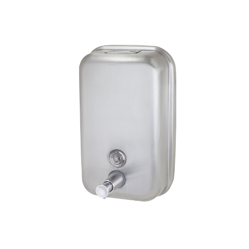 Dozownik mydła w płynie 500 ml - stal nierdzewna
