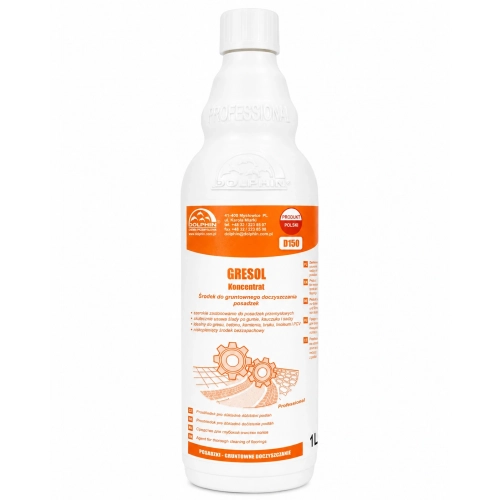Mocny preparat do czyszczenia podłóg Dolphin Gresol 1 l