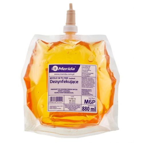 Merida Mydło w płynie dezynfekujące - jednorazowy wkład 880 ml
