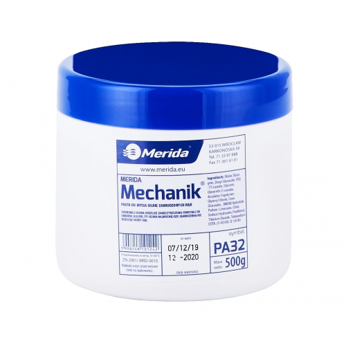 Pasta do mycia silnie zabrudzonych rąk Merida MECHANIK puszka 500g