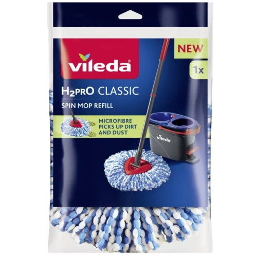 Wkład zapasowy z mikrofibry do mopa obrotowego Vileda H2prO