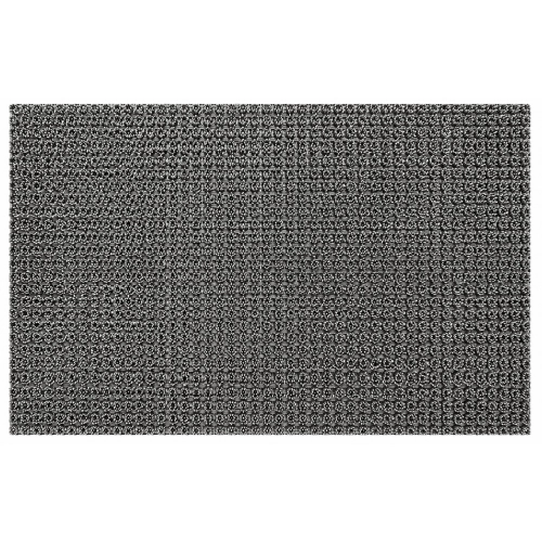 Wycieraczka igłowa jasnoszara 45 × 70 cm do strefy wejściowej