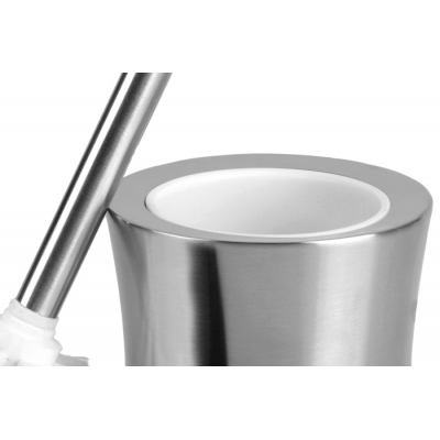 Biała szczotka do WC Stillo